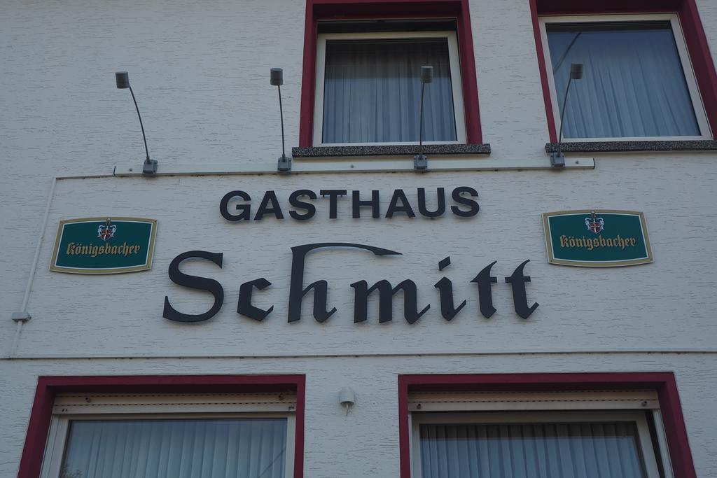 Gasthaus Schmitt Otel Morshausen Dış mekan fotoğraf